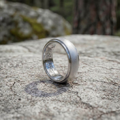 The Wolf Bevel - Silicone Ring - 8mm