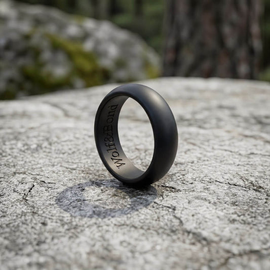 The Wolf Classic - Silicone Ring - 8mm