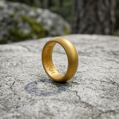 The Wolf Classic - Silicone Ring - 8mm