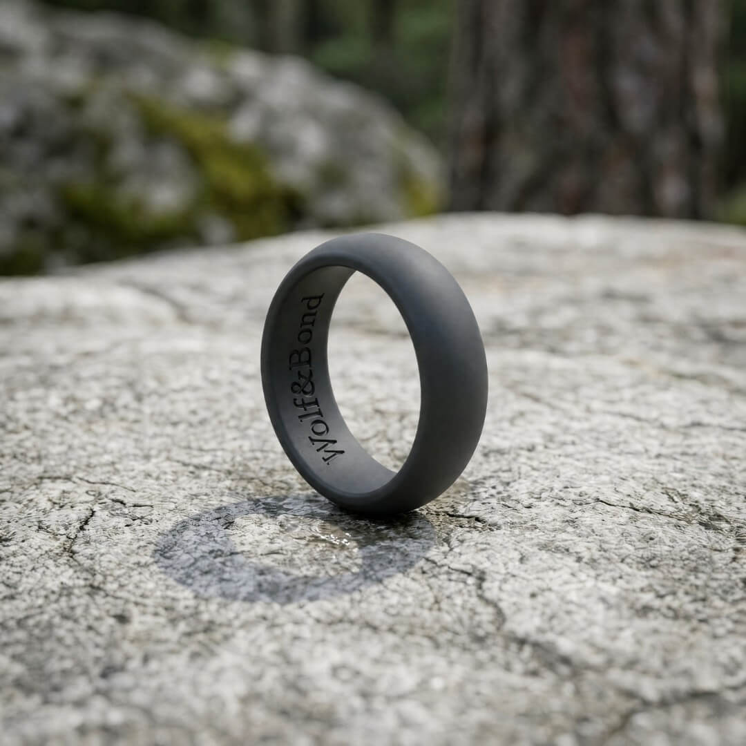 The Wolf Classic - Silicone Ring - 8mm