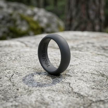 The Wolf Classic - Silicone Ring - 8mm