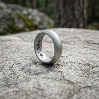 The Wolf Classic - Silicone Ring - 8mm