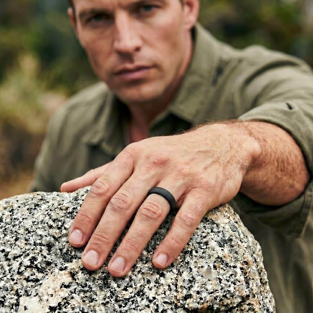 The Wolf Slim - Silicone Ring - 6mm