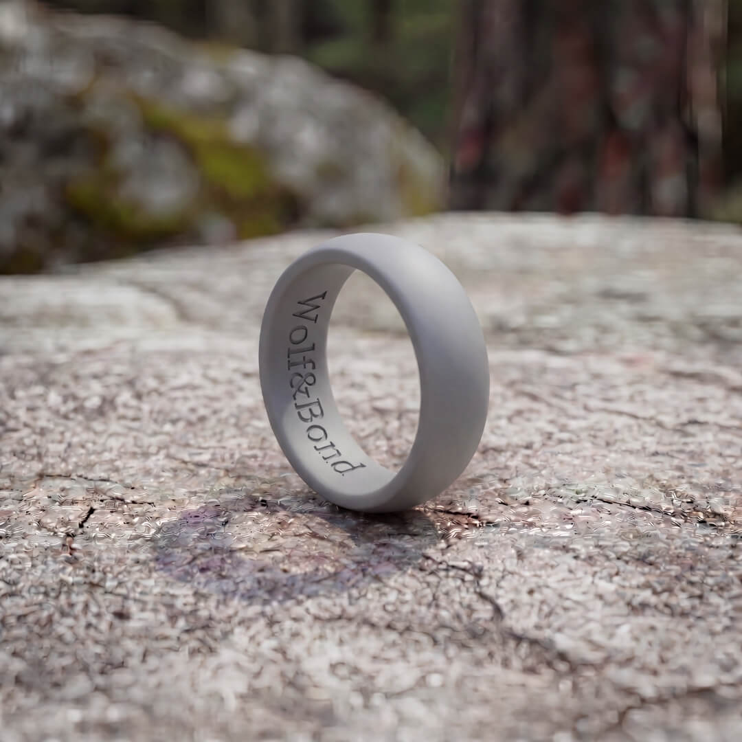The Wolf Classic - Silicone Ring - 8mm