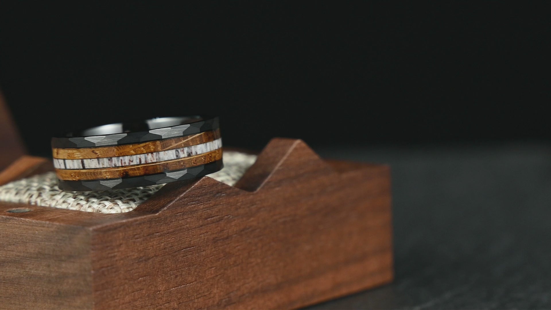 Load video: The Cairn Wedding Ring Men